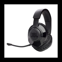 JBL Quantum 350 Wireless Gaming Headset, 2.4 GHz Lossless, Detachable Boom Mic, 22 Hour Battery, Black