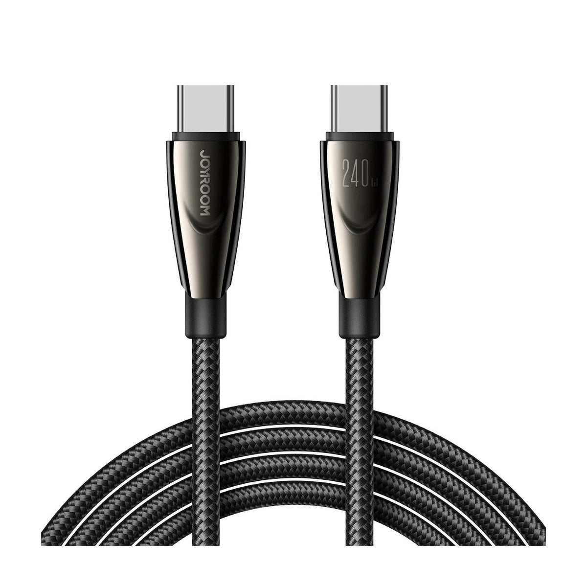 Joyroom SA31-CC5 240W USB-C to USB-C Cable 1.2m Black - PD 3.1 Braided