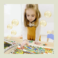 Mideer Discovery Puzzle Asia 88 Pieces - Landmark Jigsaw for Kids