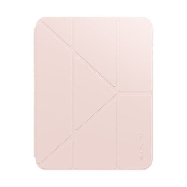 Amazingthing Minimal Case iPad Air 11 Pink - Clear Pencil Slot Cover