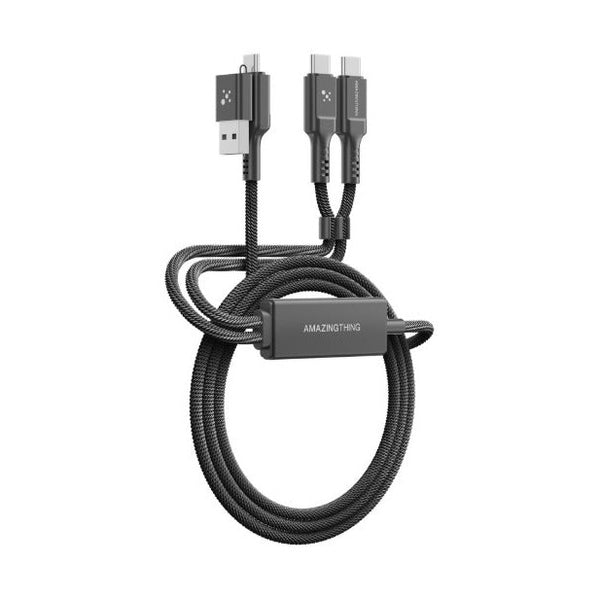 Amazingthing Thunder Pro 7X 4-in-1 100W Cable 1.5m - Black Charger