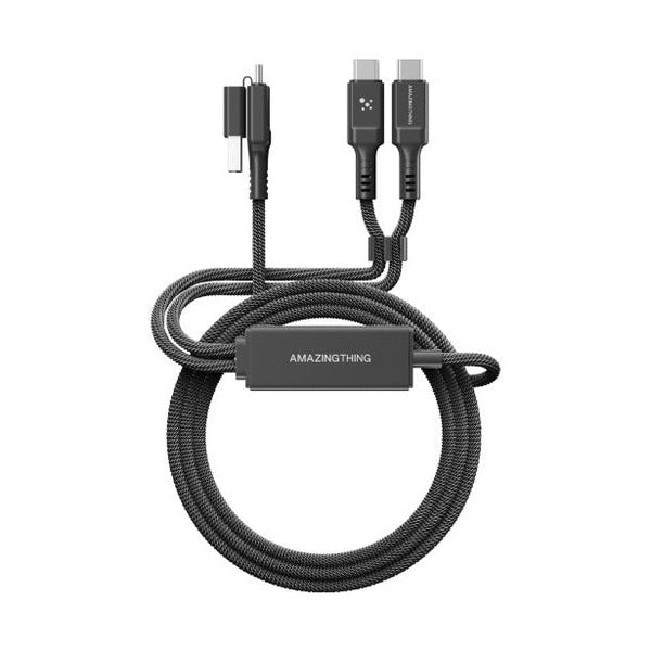 Amazingthing Thunder Pro 7X 4-in-1 100W Cable 1.5m - Black Charger