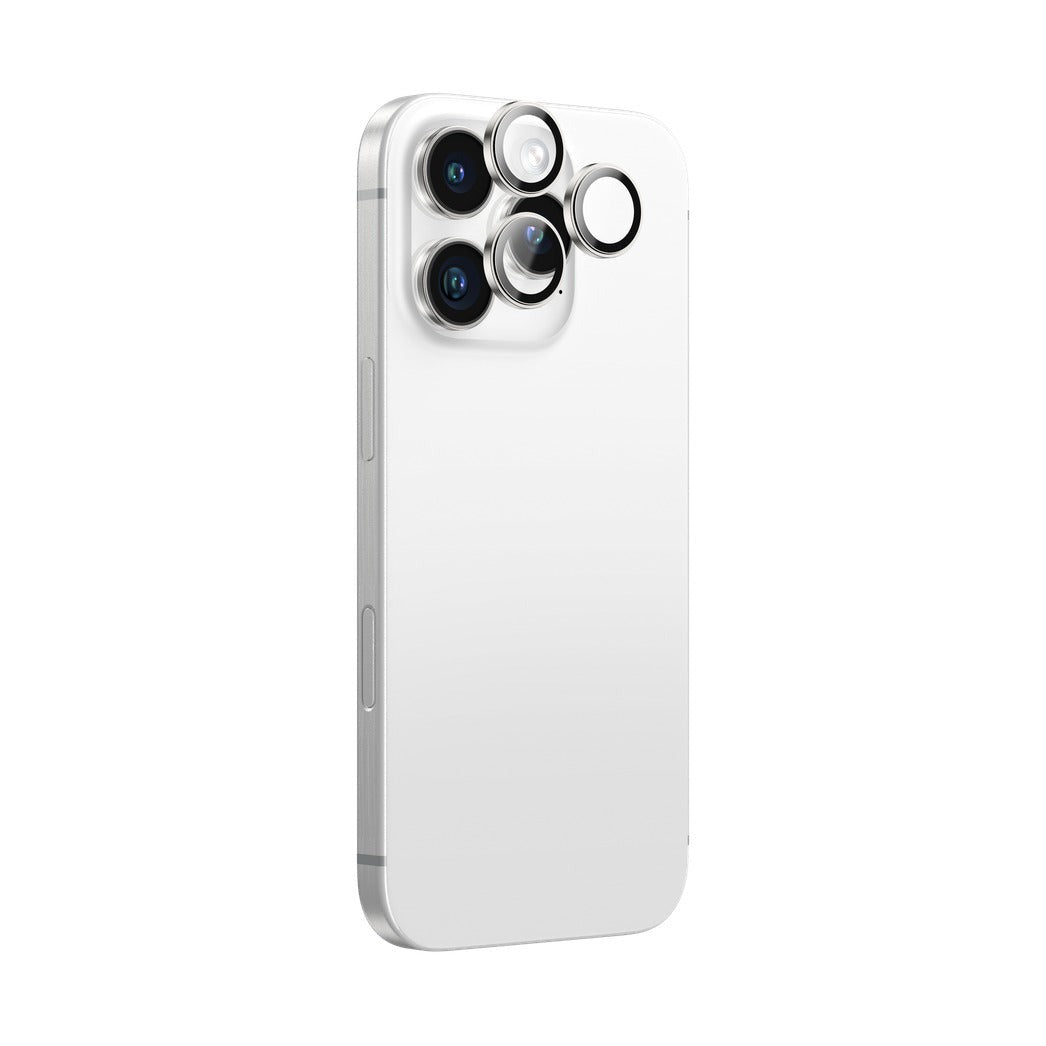AT IPHONE 16 PRO 6.3 / 16 PRO MAX 6.9 AR 3 LENS GLASS - SILVER