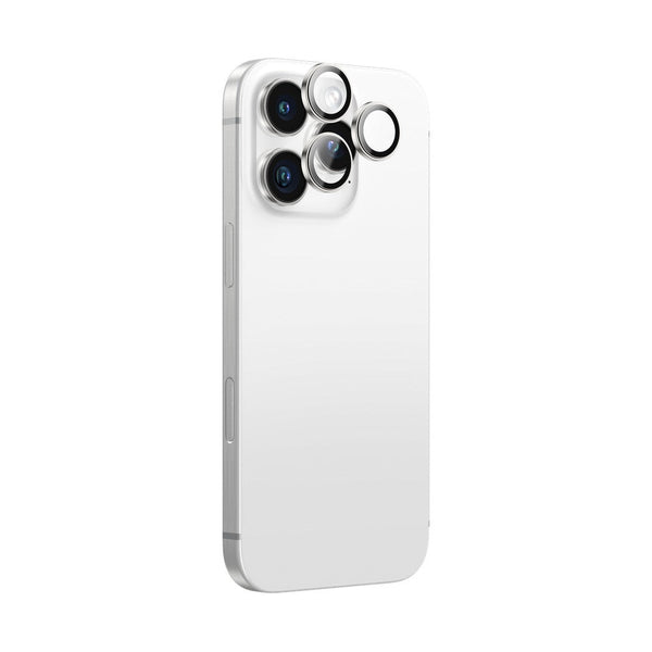 AT IPHONE 16 PRO 6.3 / 16 PRO MAX 6.9 AR 3 LENS GLASS - SILVER