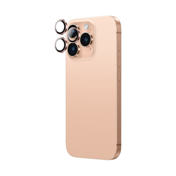 AT IPHONE 16 PRO 6.3 / 16 PRO MAX 6.9 AR 3 LENS GLASS - ROSE GOLD