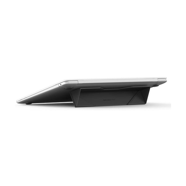 AT MARSIX PRO MACBOOK 13 AIR CASE WITH MAGNETIC STAND - MATTE CLEAR+GREY