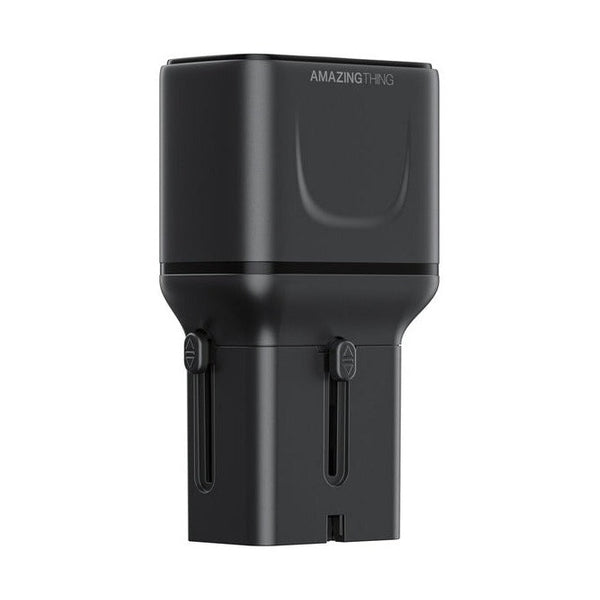 AT EXPLORER PRO 45W MAX 2C PORTS TRAVEL CHARGER - BLACK