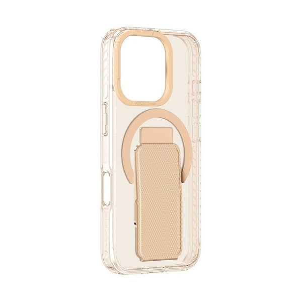 AT TITAN PRO HOLDER MAGSAFE DROP PROOF CASE FOR IPHONE 16 PRO MAX 6.9 - ROSE GOLD