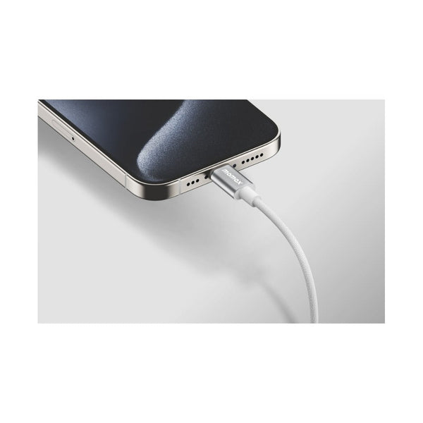 MOMAX ELITE 60W USB-C TO USB-C CABLE 0.5M - WHITE