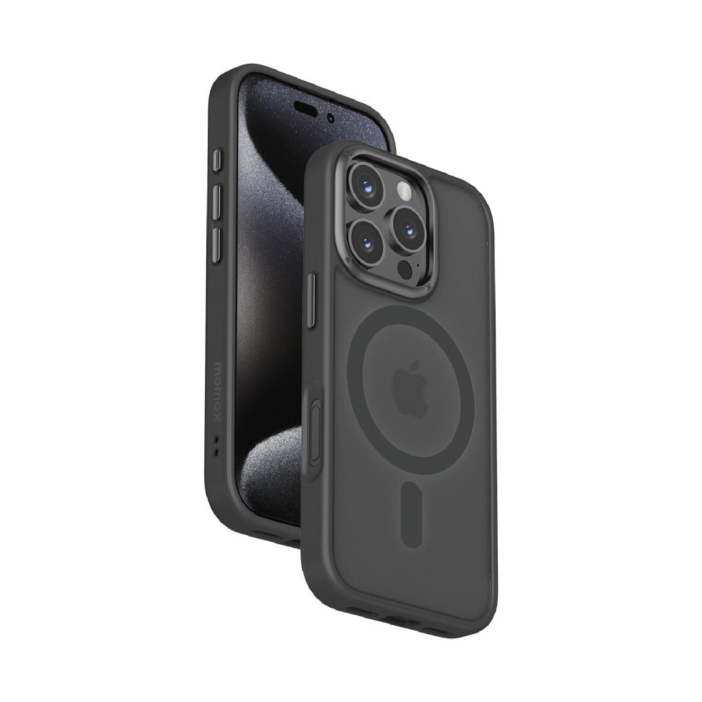 MOMAX PLAY MAGNETIC CASE FOR IPHONE 16 PRO 6.3 - BLACK