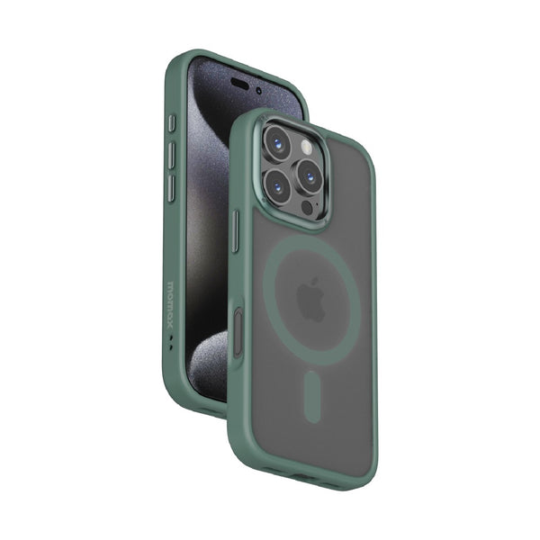 MOMAX PLAY MAGNETIC CASE FOR IPHONE 16 PRO 6.3 - GREEN