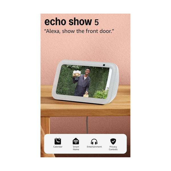 Amazon Echo Show 5 3rd Gen Smart Display with Alexa - White