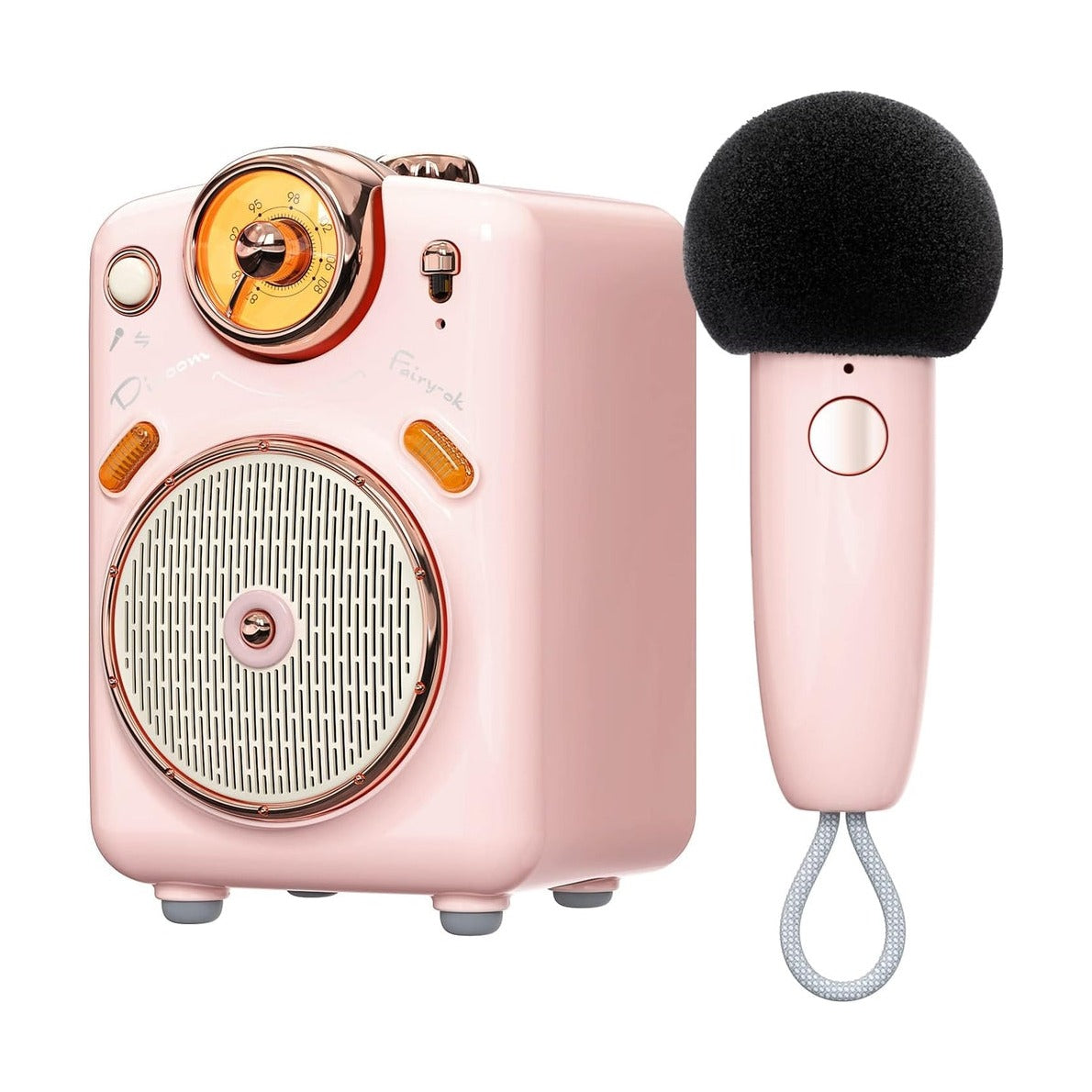 Divoom Fairy-OK Bluetooth Speaker - Pink