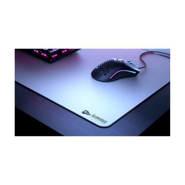 Glorious Extended Gaming Mouse Pad - 11"x36"- White Edition