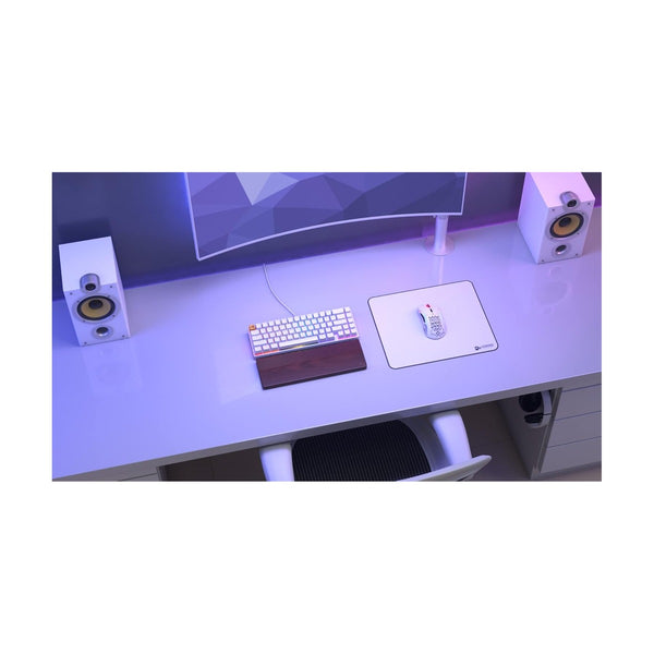 GLORIOUS Large Gaming Mouse Pad - 11"x13" - White Edition
