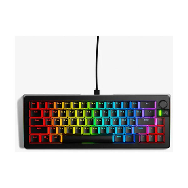 Glorious GMMK 3 65% Prebuilt Wired Keyboard Black -Arabic