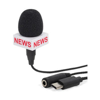 Kikkerland Breaking News Mini Microphone
