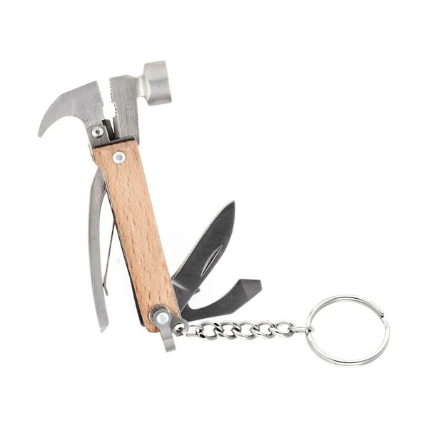 Kikkerland WOOD MINI HAMMER TOOL