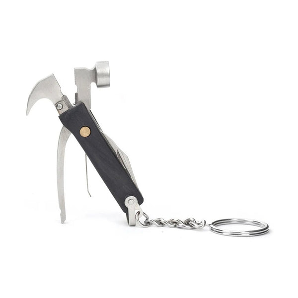 Kikkerland WOOD MINI HAMMER TOOL BLACK