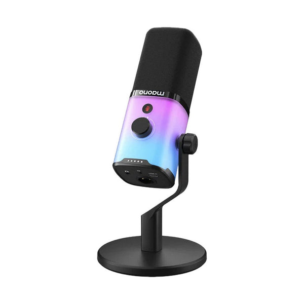Maonocaster PD100X USB/XLR Dynamic Gaming RGB Microphone - Black
