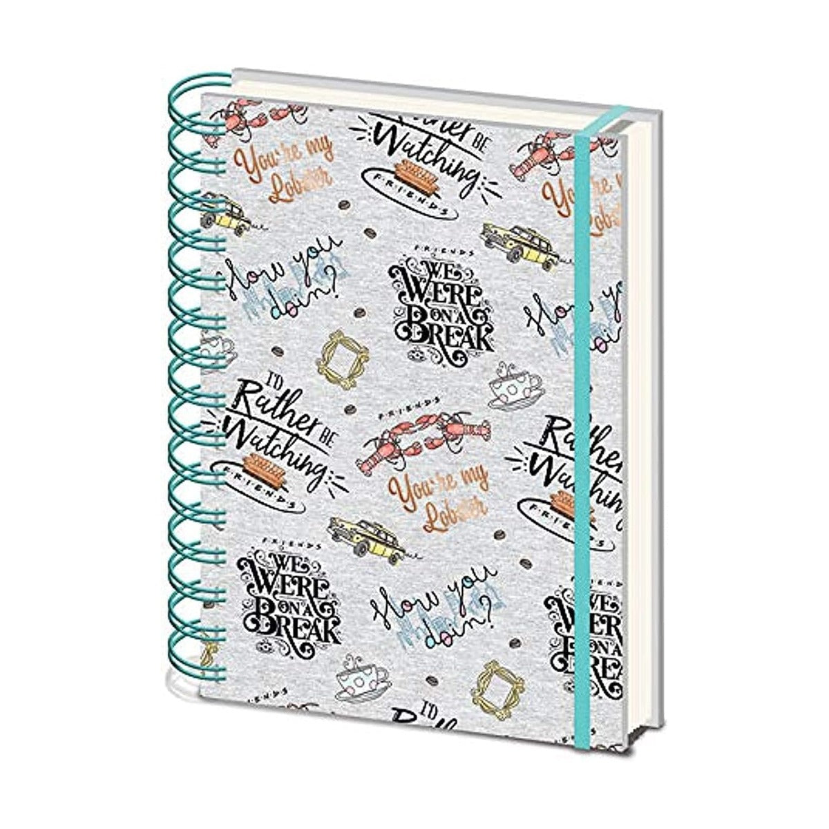 PYRAMID FRIENDS - MARL (A5 WIRO NOTEBOOK)