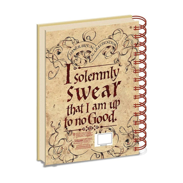 PYRAMID HARRY POTTER - THE MARAUDERS MAP (A5 WIRO NOTEBOOK)