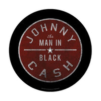 Johnny Cash Turntable Slipmat 12 Inch - Anti-Static Felt Record Mat