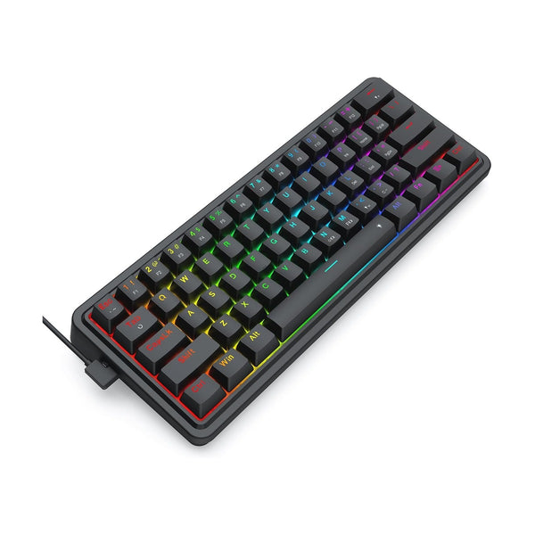 Redragon IRONGUARD,61-key wired keyboard Black
