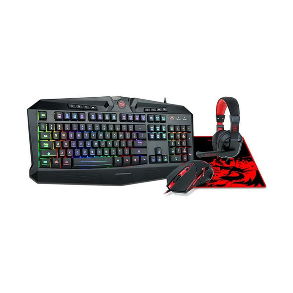 Redragon 4in1 combo: K503A-RGB+M601+H120+P016,with adapter