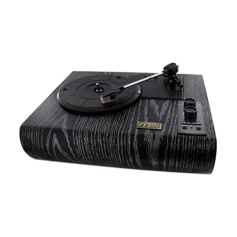 MJI M2012 Turntable Black - Belt Drive Vinyl Record Player