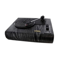 MJI M2012 Turntable Black - Belt Drive Vinyl Record Player