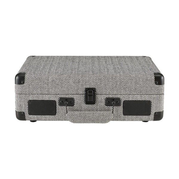 CROSLEY CRUISER PLUS PORTABLE TURNTABLE WITH BLUETOOTH IN/OUT - HERRINGBONE