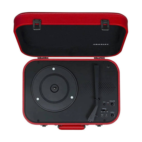 CROSLEY COUPE BLUETOOTH TURNTABLE - RED