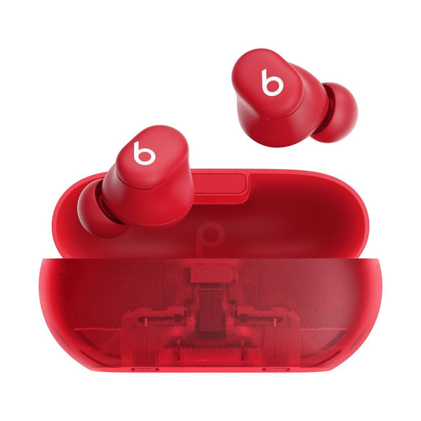 Beats Solo Buds True Wireless Earbuds - Transparent Red