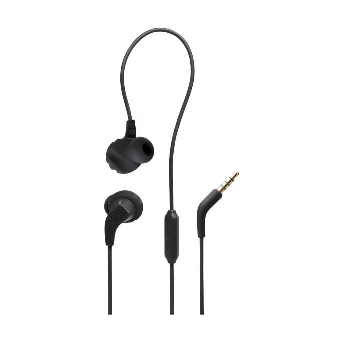 JBL ENDURANCE RUN 2 WI- RED SPORTS IN EAR HEADPHONES - BLACK