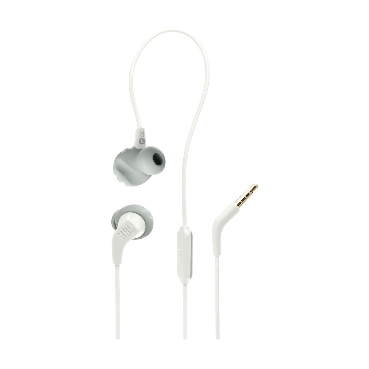 JBL ENDURANCE RUN 2 WI- RED SPORTS IN EAR HEADPHONES - WHITE