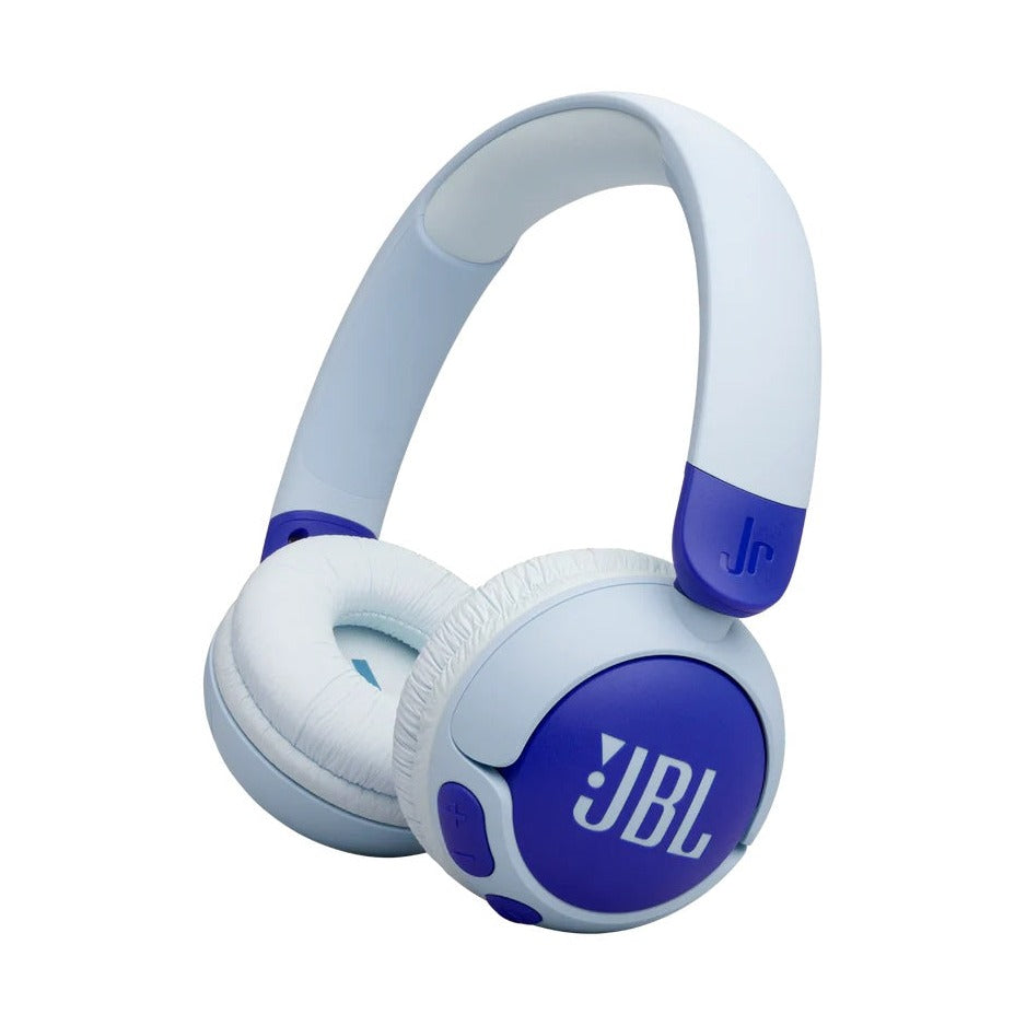 سماعات رأس لاسلكية للأطفال توضع على الأذن JBL JUNIOR 320BT - أزرق