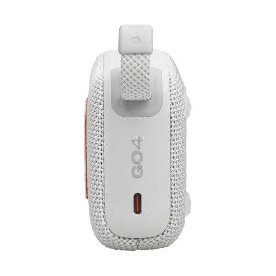 JBL GO 4 PORTABLE - BLUETOOTH SPEAKER - WHITE