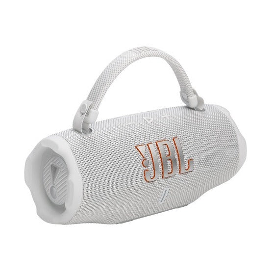 JBL CHARGE6, PORTABLE - BLUETOOTH SPEAKER WITH POWERBANK - WHITE