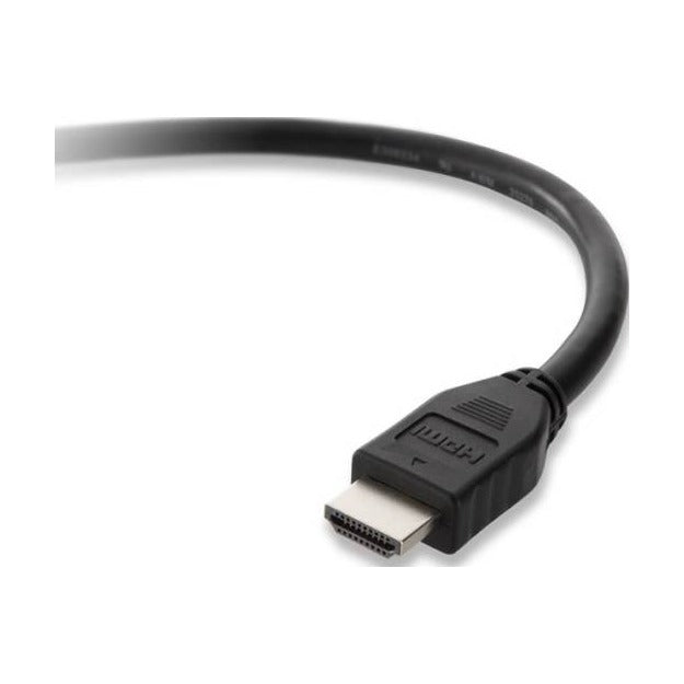 كابل صوت وفيديو HDMI قياسي من بيلكين متوافق مع دقة 4K/فائقة الوضوح (ULTRA HD)، ودقة وضوح عالية كاملة (1080P)، مثالي للتلفزيون عالي الوضوح، ومنصات الألعاب، ومشغل الأقراص المدمجة/أقراص الفيديو الرقمية، ومشغل بلو-راي، بطول 5 متر