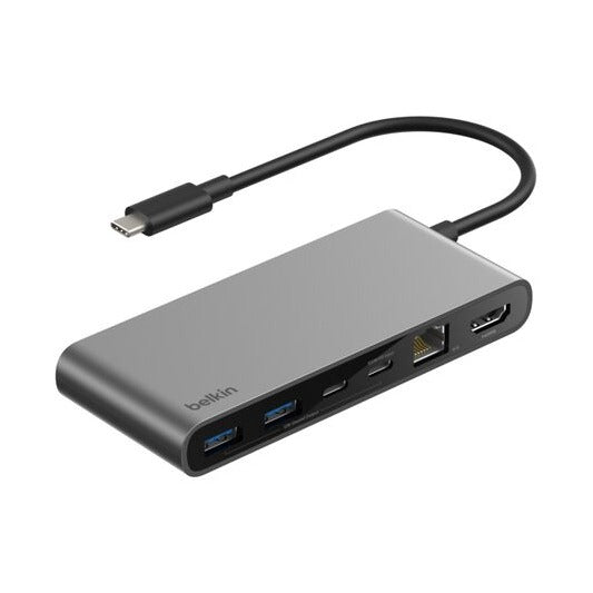 Belkin USB-C 8-IN-1 DISPLAY HUB 4K HDMI - Space Gray