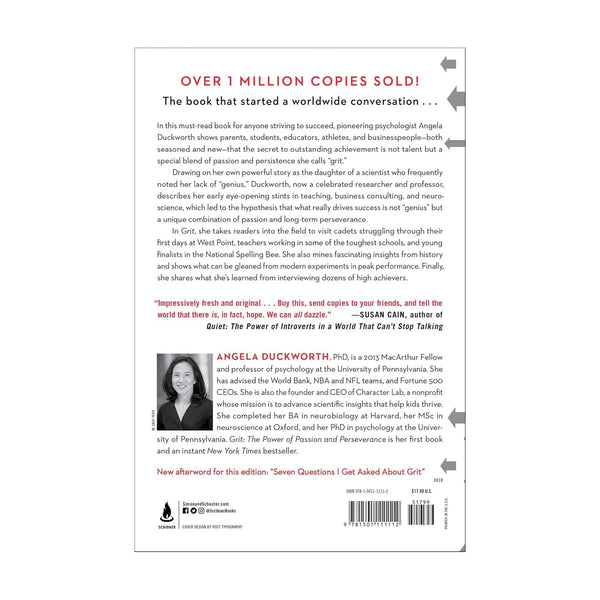 Grit: The Power Of Passion And Perseverance Angela Duckworth