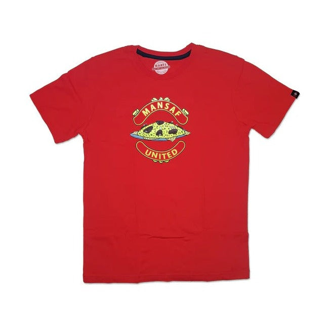 Korts - T-Shirt Mansaf-United Red (L)