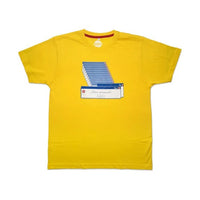 Korts - T-Shirt السيستم عطلان أصفر (مقاس كبير جدًا)