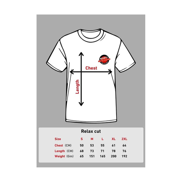 Korts - T-Shirt وات ايڤير Wt Ever Black (Xl)