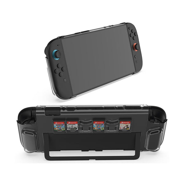 Dobe Crystal Case With Storage For Switch 2