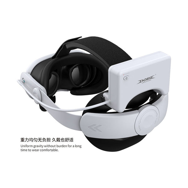 Dobe Ty-3882 Adjustable Head Strap & Rechargeable Battery For Meta Quest 3/3S