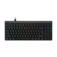 Logitech G G515 TKL، لوحة مفاتيح ألعاب سلكية نحيفة للغاية، إضاءة RGB قابلة للتخصيص بالكامل، أغطية مفاتيح PBT مزدوجة الطبقات، - أسود -وصول جديد