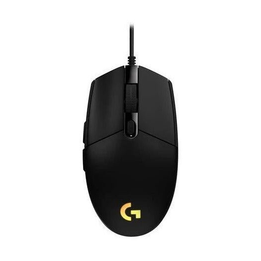 Logitech G203 Wired Gaming Mouse, 8,000 DPI, Rainbow Optical Effect LIGHTSYNC RGB - BLACK - NEW ARRIVAL