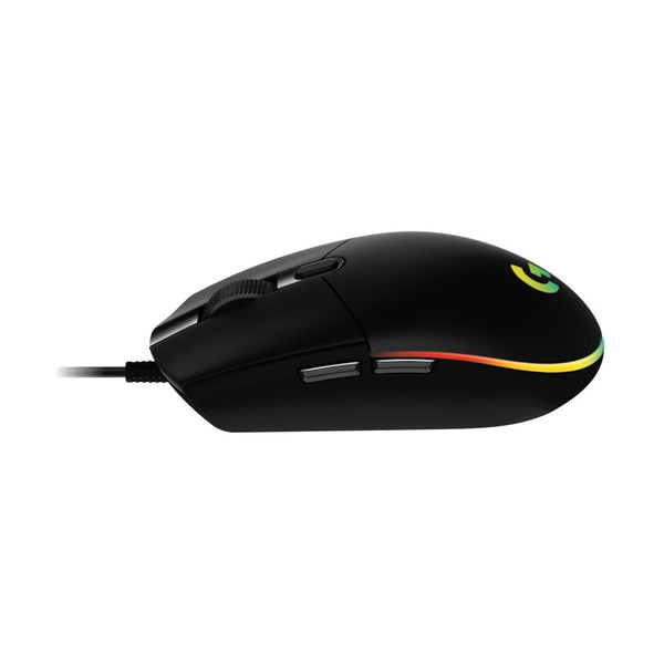 Logitech G203 Wired Gaming Mouse, 8,000 DPI, Rainbow Optical Effect LIGHTSYNC RGB - BLACK - NEW ARRIVAL